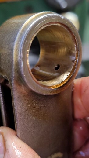 Always check everything! We had this 351 Cleveland in for a refresh/rebuild as the customer stated it was a low km engine since its last build but had been subject to water injestion while sitting in storage, the bores were full of rust and rings rusted into pistons so we supplied some new pistons and rebored the block among other things needed to bring it back, normally you would assume the small end bushes would be fine and they often are especially in such a low km engine and you would expect