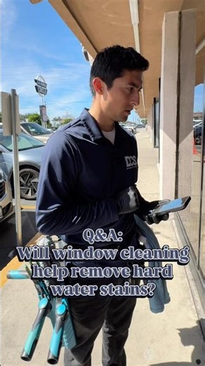 Can Window Cleaning Remove Hard Water Stains?