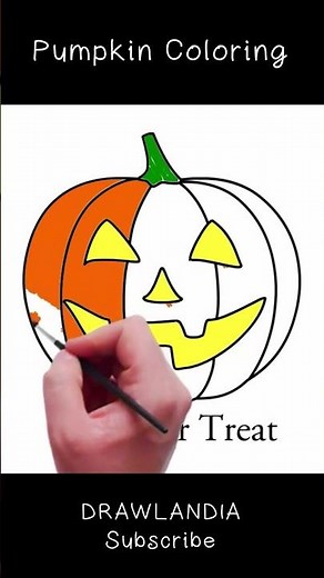 🎃 Halloween Pumpkin Coloring for Kids: Spooky and Creative Fun!