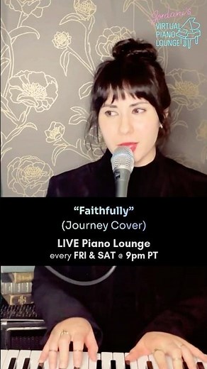 Faithfully - Journey Piano Cover (LIVE from Jordani’s Piano Lounge)