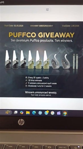 WIN a FREE PuffCo at Canna Cured! Disc. Code: BUDDHABUNKER