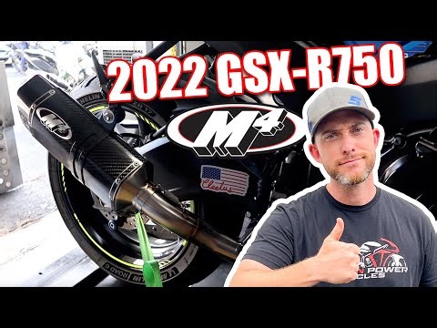 FULL M4 Exhaust on 2022 Suzuki GSX-R750