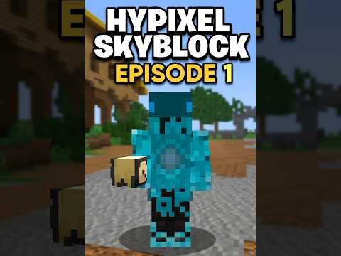Hypixel skyblock Ep1 The start of a adventure into worlds