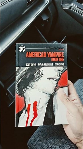 Fits like a glove! DC Compact Comics American Vampire Vol 1 #traveling #onthego #reading #travelsize