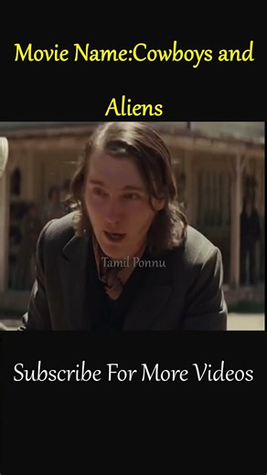 Aliens Invade the Wild West! 😱 | Tamil Ponnu #shorts #CowboysandAliens #SciFiMovie#AlienInvasion