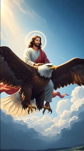 yehova raja hei Jesus is flying in the eagle