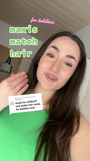 Maxis Match CC Hair for Toddlers in The Sims 4