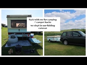 Packing and loading the caravan // Packing Tips and Ideas // Mum takes kids on a caravan break