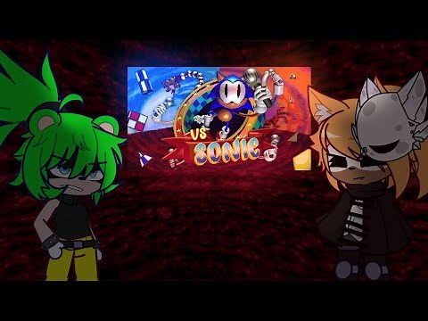 Sonic characters react to Rewrite Round 2 | vs Rewrite Round 2| full week |gya gacha