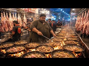 😱4K PAKISTANI 🇵🇰TRADITIONAL MUTTON KARAHI COMPILATION | INSANE STREET FOOD COLLECTION