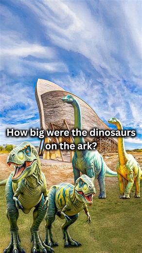 How Big Were the Dinosaurs on the Ark?