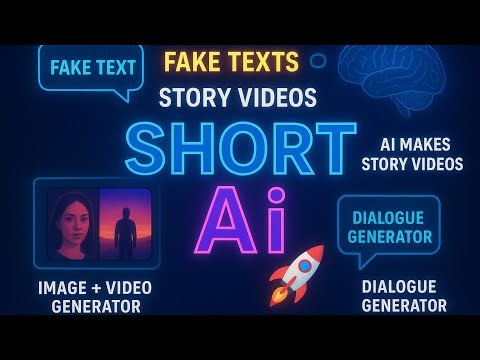 SHORT Ai – Fake Texts, Story Videos, Image & video generator, Dialogue Generator! #shortAi # viral