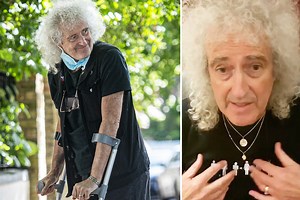Brian May, 72, suffers heart attack and is rushed to hospital in 'agony'