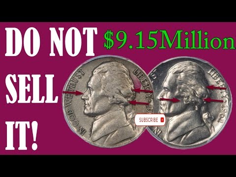 THE MOST EXPENSIVE COIN 1962 Jefferson NICKEL WORTH MONEY!!