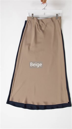 17K views · 95 reactions | Sleek, simple, satin the skirt that goes with everything ✨ Click to shop  https://bit.ly/47SOCQa | Peacocks | Facebook