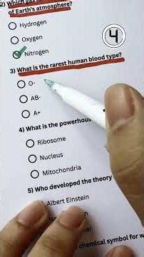 Science Quiz | Ultimate GK MCQ | Test Your Brain!