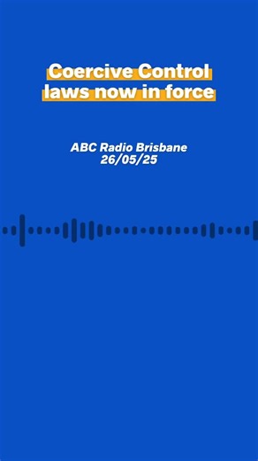 New coercive control laws are now in force in Queensland and will help stop DV perpetrators before tragedies occur. | Deb Frecklington MP