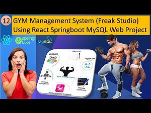 CDAC Gym Management System Project Using React + Springboot + MySql.| #codewitharrays