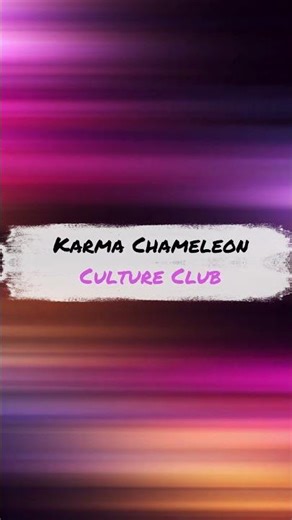 Karma Chameleon - Culture Club #Short #Shorts