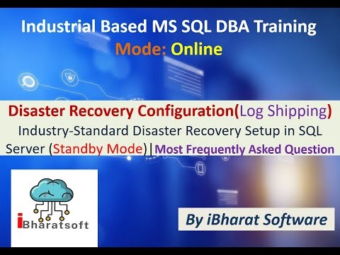 Industry Based SQL Server Log Shipping Setup in Standby Mode | Most Asked Interview Question #sqldba
