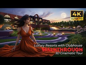 Ultimate Luxury Resort & Clubhouse 4K Walkthrough | Stunning 3D Cinematic Architectural Tour
