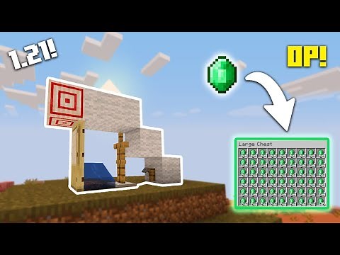Infinite EMERALD Glitch in Minecraft 1.21 (GET RICH)