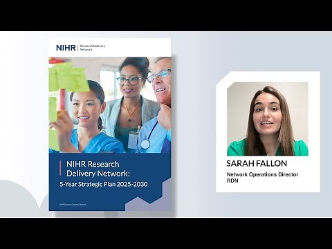 NIHR: Regional Research Delivery Network - Strategic Plan 2025 - 2030