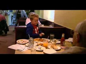 Bad Grandpa Sharting on Restaurant Wall.