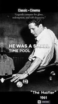 “Mastering the Game: Fast Eddie's Showdown" #Shorts #TheHustler #IconicMovies #PaulNewman