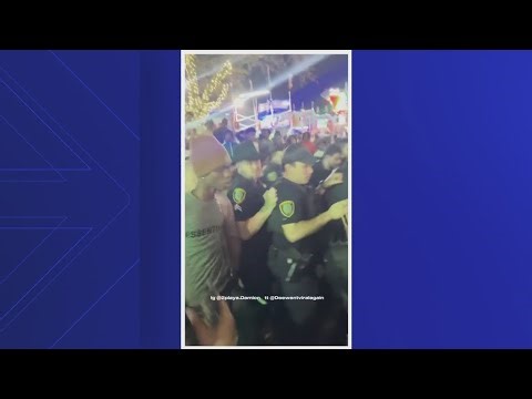 Major fights broke out at the Houston rodeo carnival this weekend