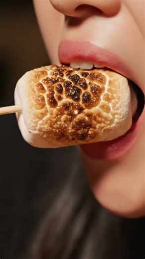 Marshmallow Eating Girl #shorts #viral #marshmallow