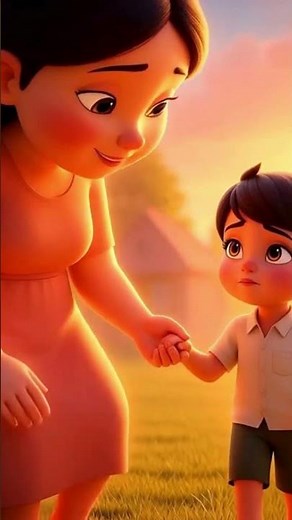 Waiting for Mum 💔 | Emotional 3D Animated Story | A Heart-Touching Moral Story