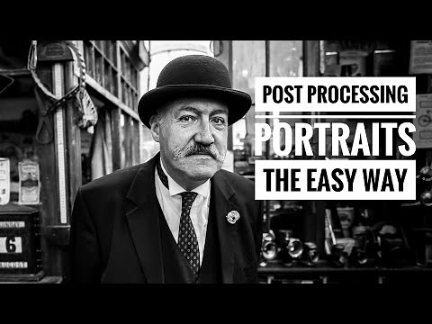 Monochrome Post Processing - How I Edit My Black and White Portraits