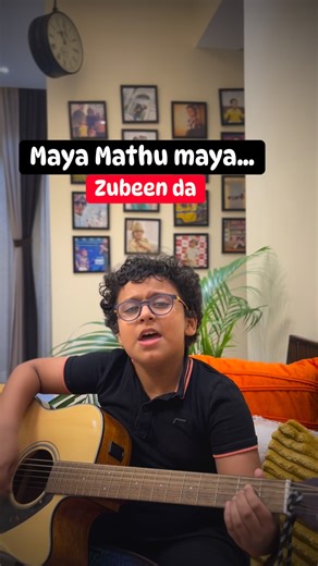 118K views · 5.6K reactions | Maya mathu maya… lost in Zubeen da’s magic again ❤️Excited for #roiroibinale . . . . . . . . . . . . #mayamathumaya #ZubeenGarg #zubeengargmusic #ZubeenGargForever #zubeengargsong #mayamathumaya #assam #coversongs #roiroibinale | Dhritishman Chakraborty | Facebook