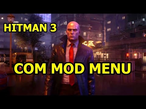 JOGANDO HITMAN 3 COM MOD MENU