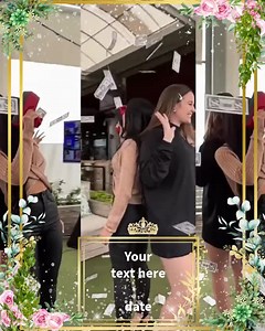 Wonderland 360 Photo Booth Template 1080 X 1350 Px - Etsy