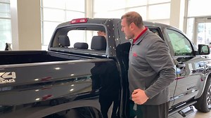 To create even more usable cabin space, the rear seats in the Double Cab and CrewMax fold up, instead of flat. This not only creates more room; it also makes it easier to load cargo. | South Hills Toyota