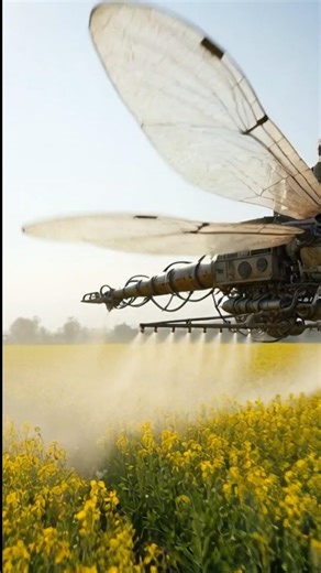 Now No Need expensive drones 🌾🚜🤖 | Mechanical #shorts #aishorts #aifarming