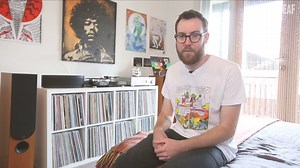 13K views · 104 reactions | "There's about 2000 records in this collection here" We searched far and wide for Australia's Biggest Record Collector - take a spin with this deep dive into their overflowing collection of rarities  | Tone Deaf | Facebook