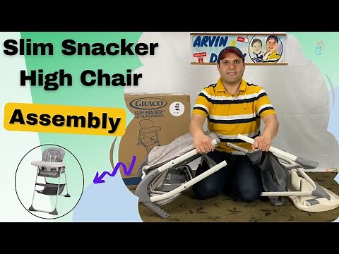 Graco Slim Snacker High Chair Assembly - (Graco High Chair How to Put Together) [Whisk - Gala]