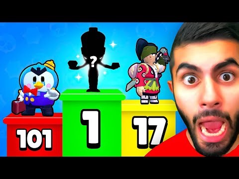 NEU! TOP 101 BRAWLER von SCHLECHT bis BESTE! 😱