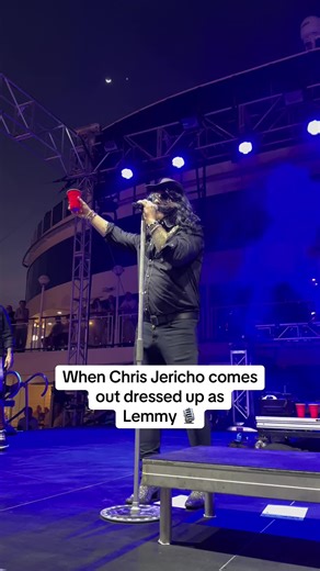Chris Jericho Channels Lemmy at Jericho Cruise 2025