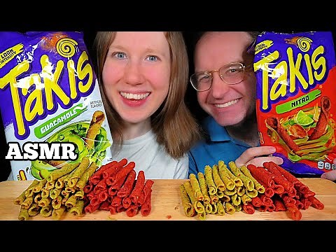 ASMR TAKIS MUKBANG (No Talking) Eating Sounds
