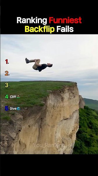 Ranking Funniest Backflip Fails