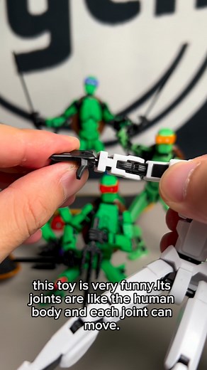 Whether used as an animation reference model or a desktop figure, this 3D Magnetic Action Figure Set is perfect.✨With added magnets in the hands and feet, it can easily attach to any metal surface. | Amaze Hive