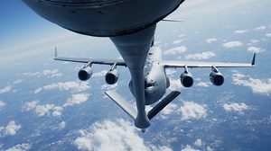 Army Aireal Refuel of C-17 Globemaster Aircraft