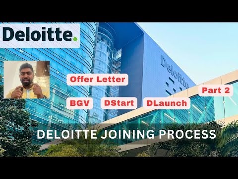 Deloitte Joining Process 🎯 || Deloitte Bgv, DStart, DLaunch || Complete Information