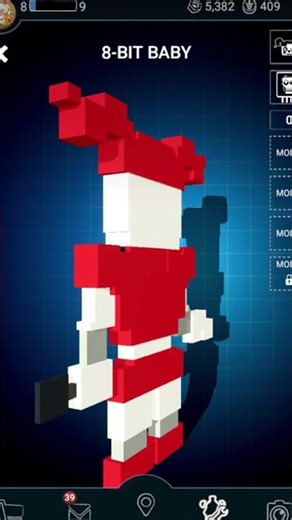 8 Bit Circus Baby Showcase (Forsaken AR) #fnaf #shorts