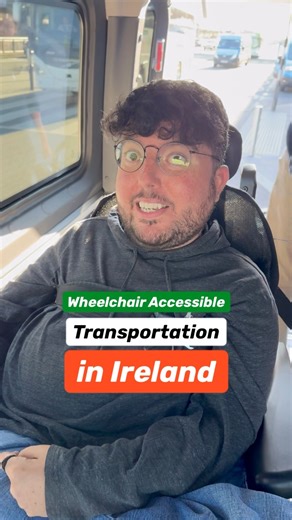 I’m in 🇮🇪 Ireland 🇮🇪 for the next week and while here, I’m using Leinster Taxi for all of my wheelchair accessible transportation needs. #wheelchairtravel #accessibletravel #wheelchairlife #accessibility #wheelchairuser #accessibilityforall | Curb Free with Cory Lee