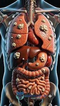 🧬 How Does Cancer Spread in the Body? Explained in 3D Animation 😱 #shorts #3danimation #humanbody